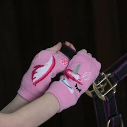 Equetech Unicorn Fingerless Gloves